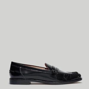Classic Black Leather Penny Loafers - Madewell